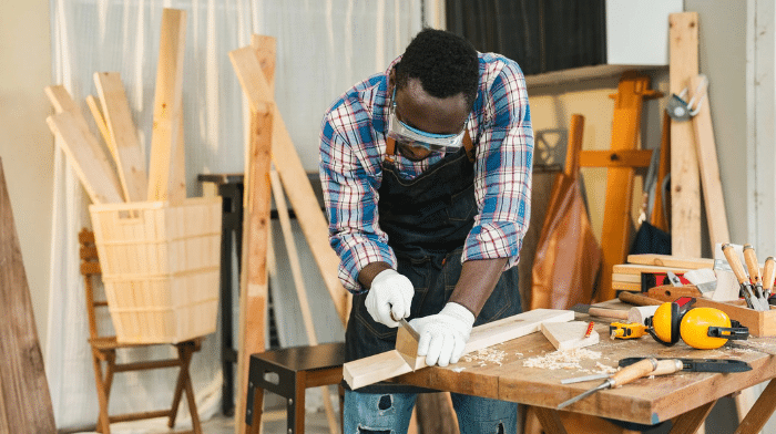 woodshop worker