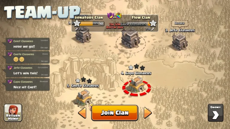 لقطة شاشة 2 من تنزيل كلاش اوف كلانس مهكرة Clash of Clans للاندرويد