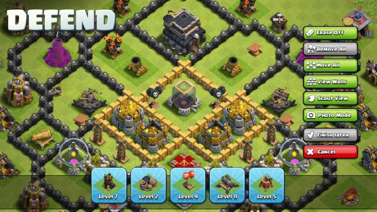 لقطة شاشة 3 من تنزيل كلاش اوف كلانس مهكرة Clash of Clans للاندرويد
