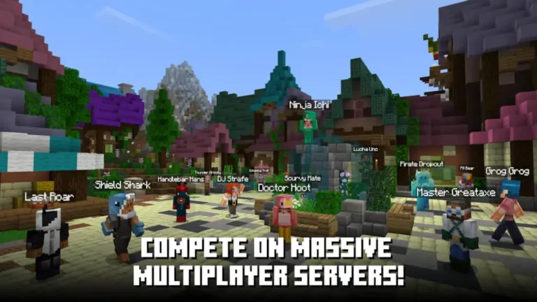 لقطة شاشة 1 من تحميل Minecraft 1.14.0.1 – لعبة ماينكرافت مهكرة للاندرويد