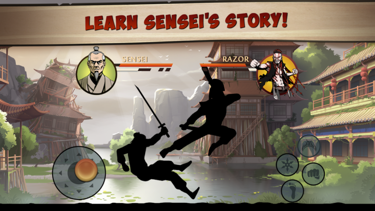 لقطة شاشة 2 من تحميل لعبة Shadow Fight 2 مهكرة للأندرويد مجانا