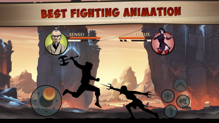 لقطة شاشة 3 من تحميل لعبة Shadow Fight 2 مهكرة للأندرويد مجانا