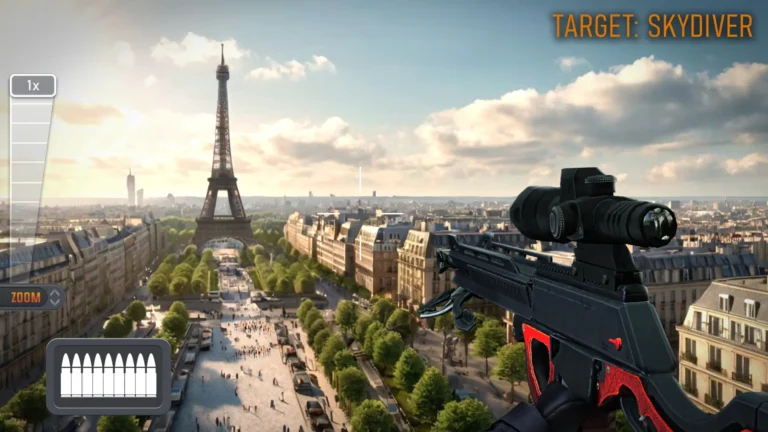 لقطة شاشة 2 من تحميل لعبة Sniper 3D مهكرة مجانا اخر اصدار للاندرويد