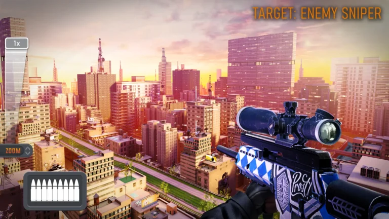 لقطة شاشة 3 من تحميل لعبة Sniper 3D مهكرة مجانا اخر اصدار للاندرويد